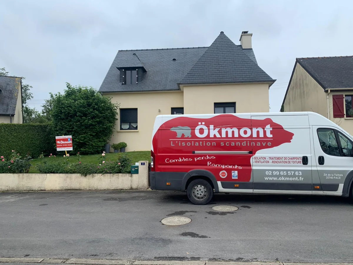 Ravalement de façade d'une maison bretonne par Okmont